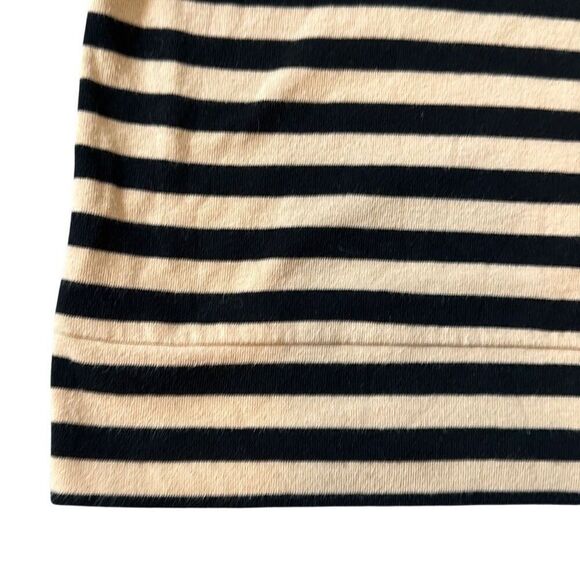 GAP Stretch Stripes Turtleneck Nautical Pullover T-shirt M - Picture 3 of 7